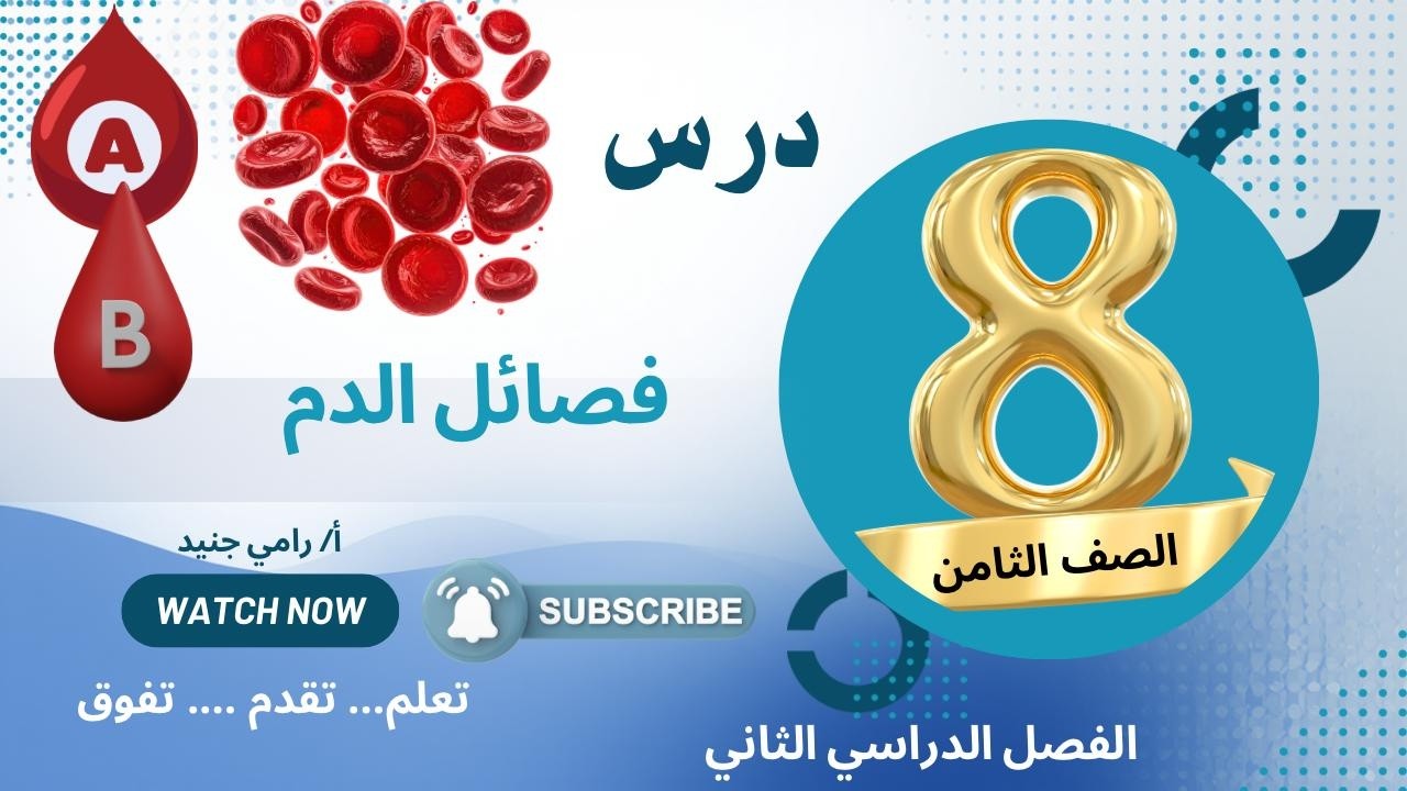 فصائل الدم  1#ثامن #تعليم #علوم#الكويت#منهج_2026