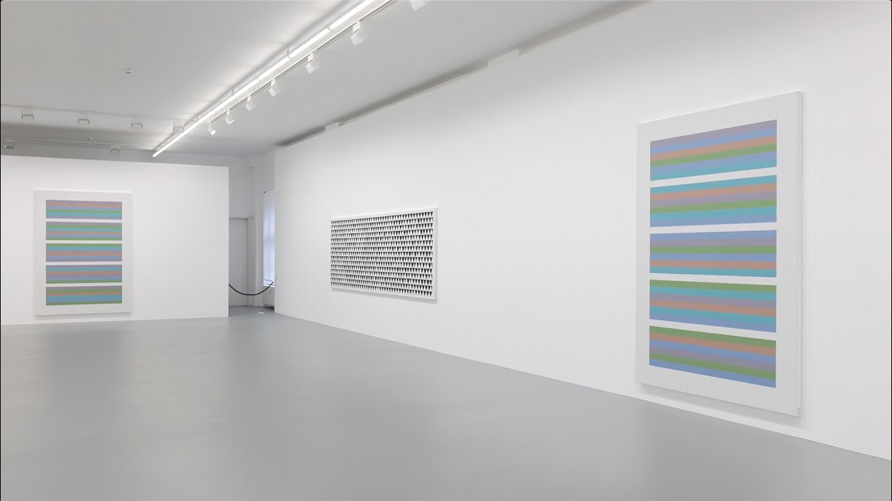 BRIDGET RILEY at Galerie Max Hetzler, Berlin, 2020 (Goethestraße 2/3)