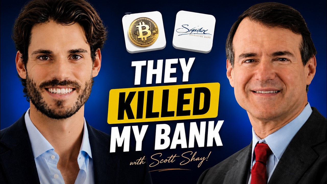 The Government Tried To Kill Crypto with Scott Shay (Ex Signature Bank Chairman)