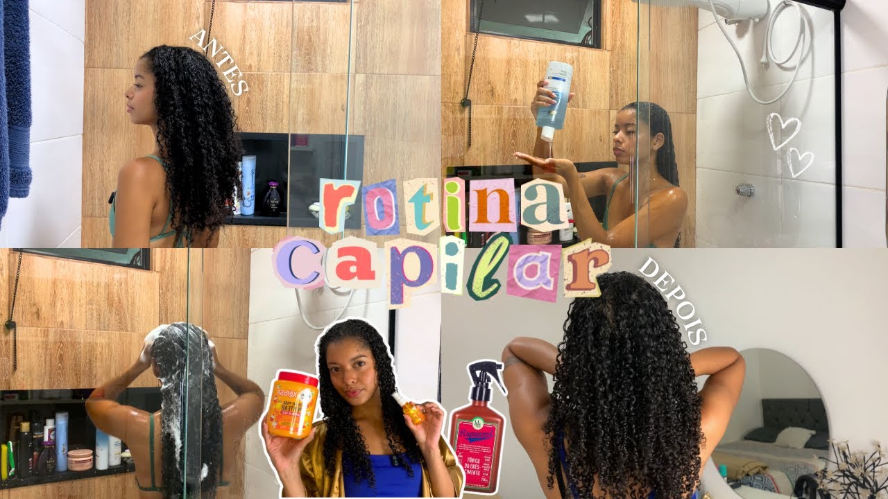 ROTINA CAPILAR COMPLETA | Cabelo com química, lavagem e finalização - rotina capilar cacheada