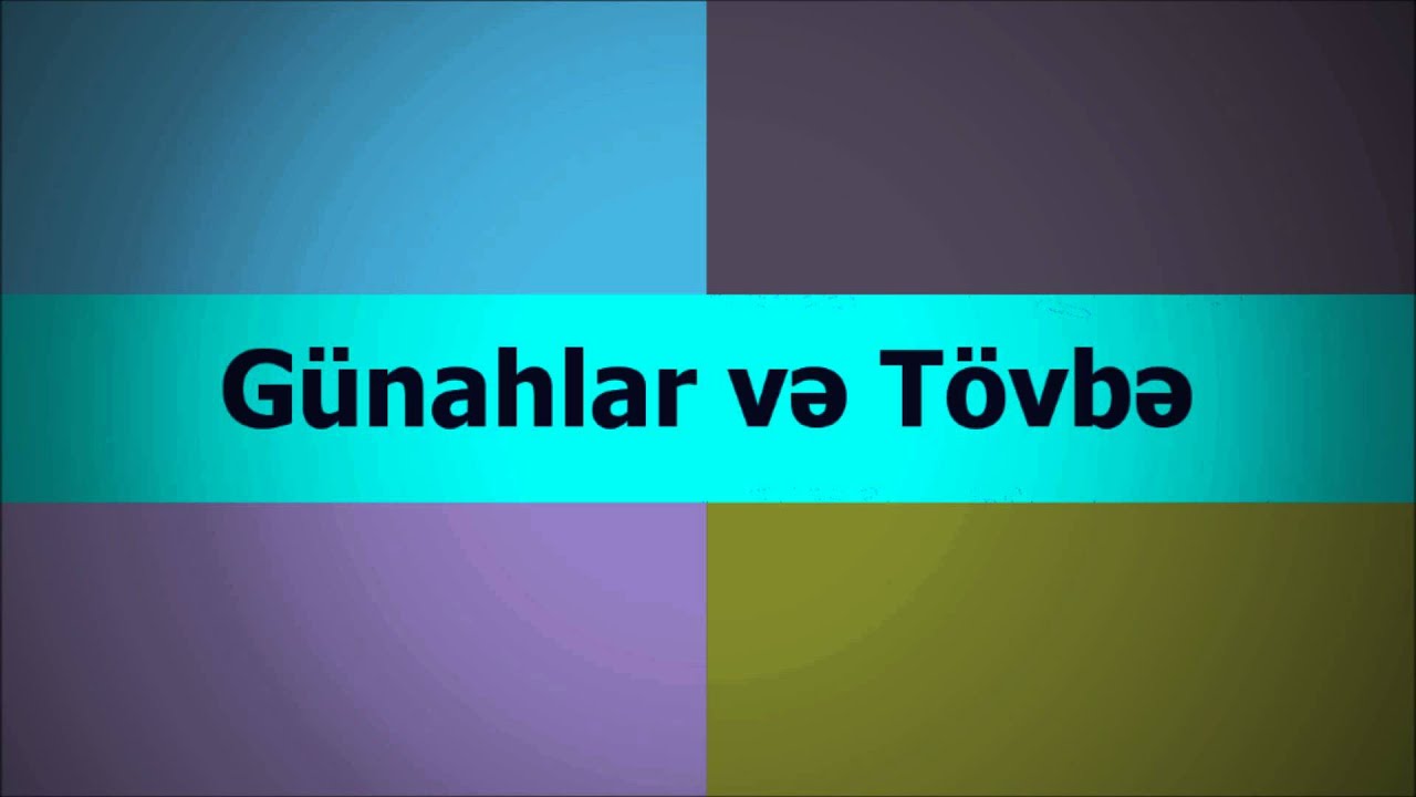 Abu Zeyd: Günahlar və Tövbə