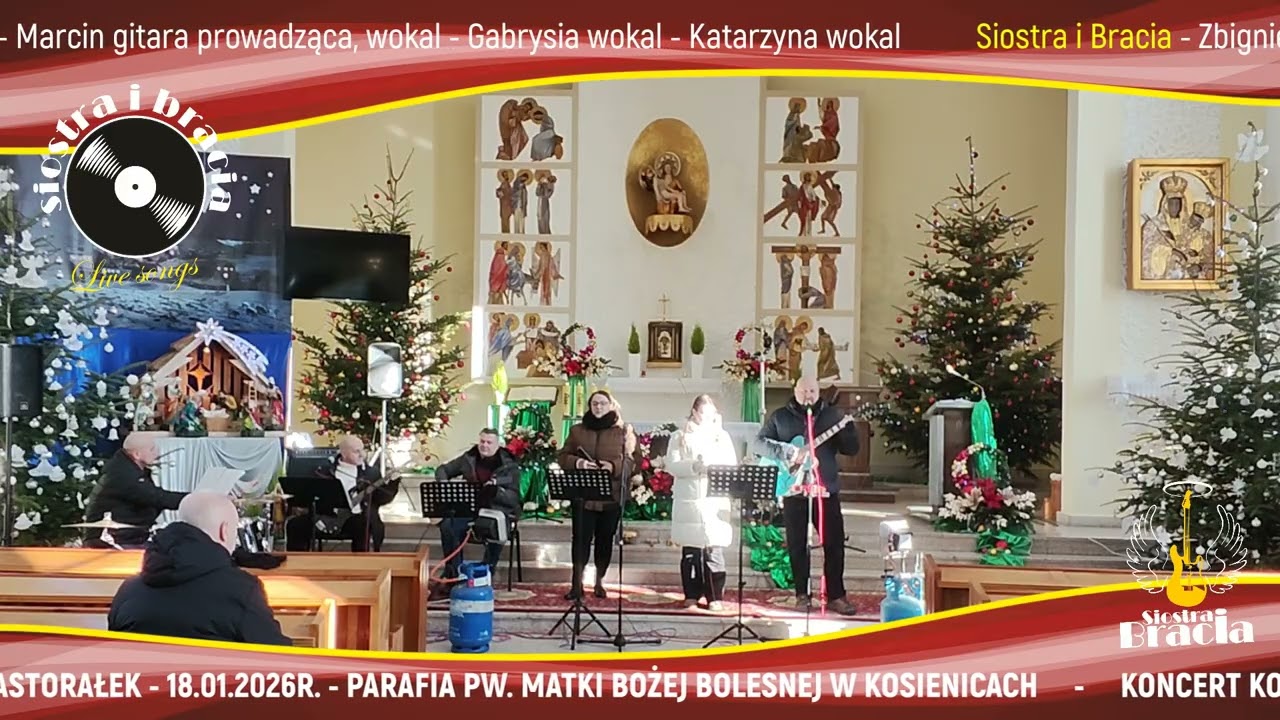 Koncert kolęd i pastorałek w Kosienicach