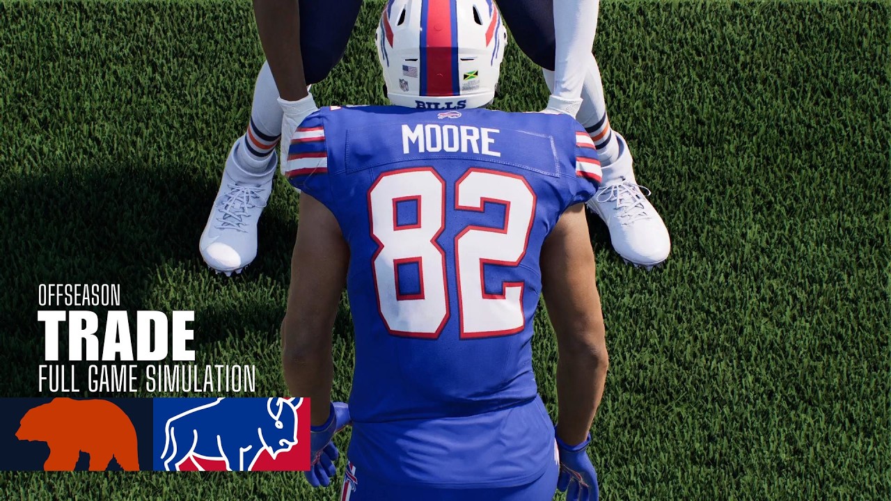 Moore | Bears vs. Bills | 2026 NFL Trade | Madden NFL 26 Simulation