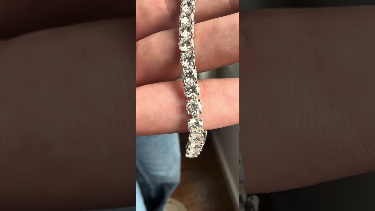 Bracelet tour complet diamants cadeau naissance anniversaire