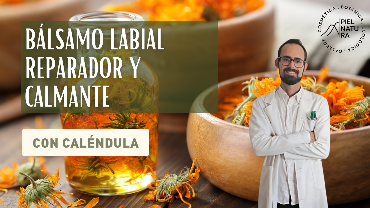 Receta Bálsamo Labial con Caléndula para Labios Agrietados: Reparador, Calmante y Nutritivo