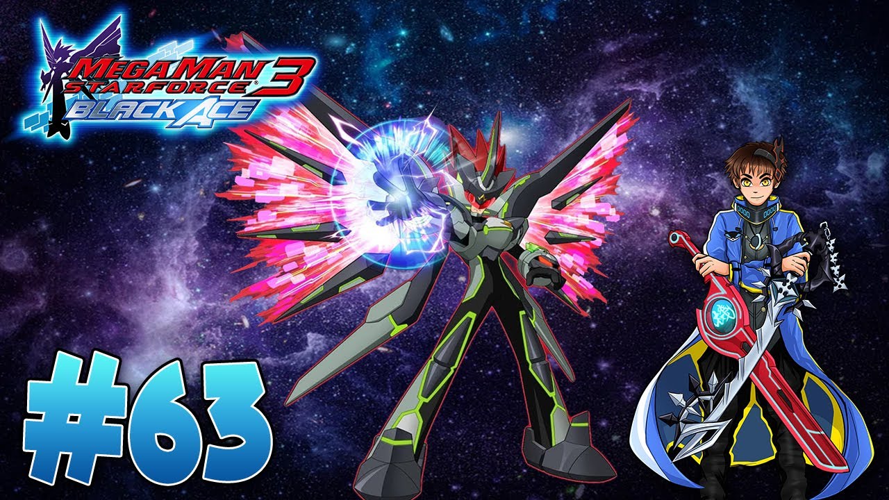 Megaman Star Force 3: Black Ace Playthrough with Chaos part 63: Vs Jack Corvus & Queen Virgo