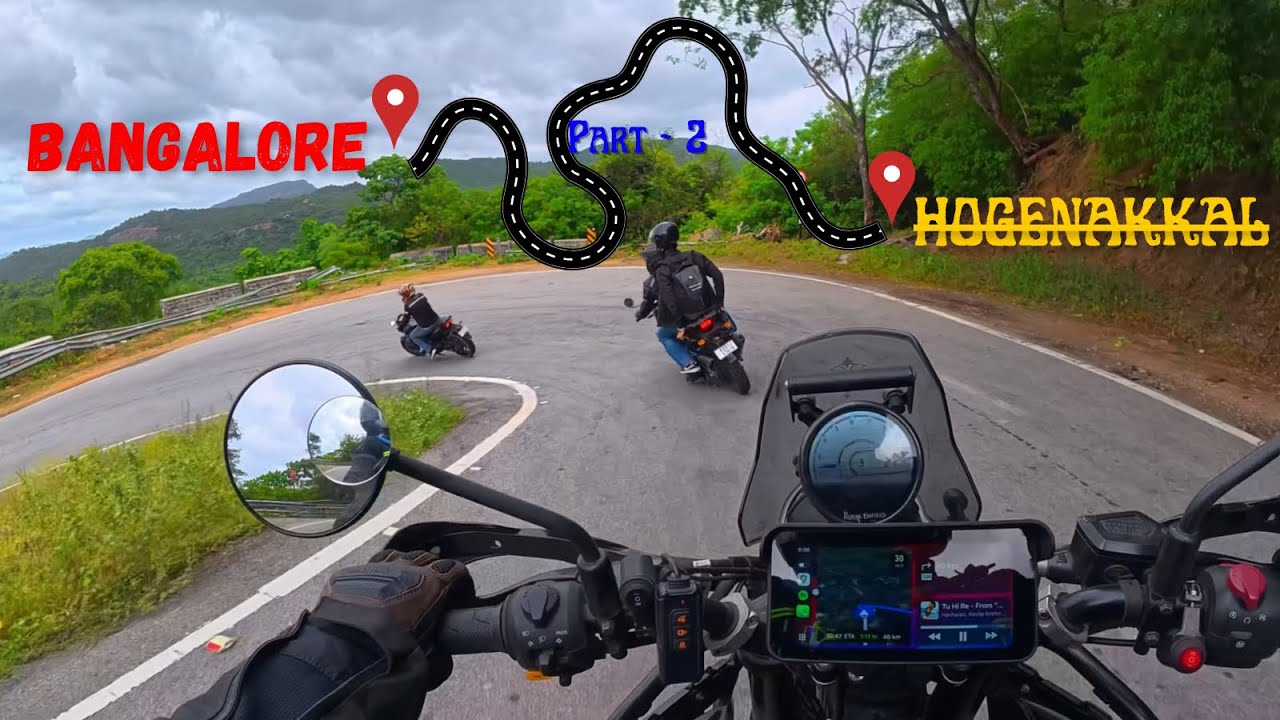Bangalore to Hogenakkala | Part 2 | Himalayan 450 Trail Ride | RideWithViju