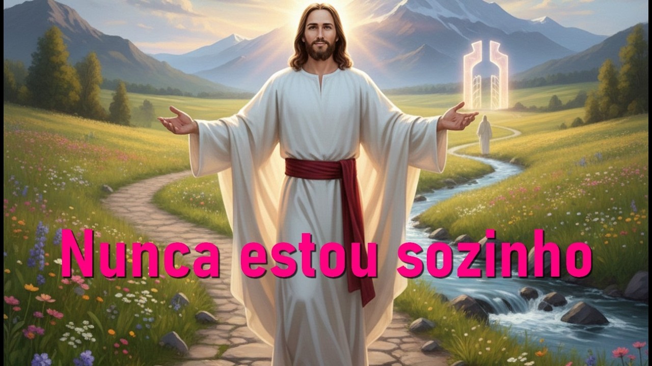 Nunca estou sozinho (Louvor sobre a presença de Cristo em nossas vidas)