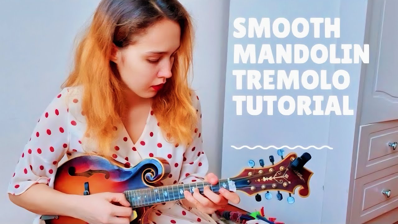 HOW TO PLAY SMOOTH MANDOLIN TREMOLO TUTORIAL ❤️