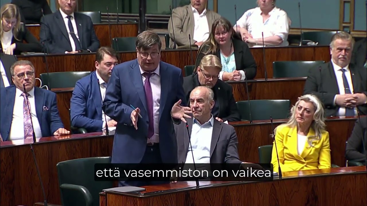 Eduskunnan suullinen kyselytunti 12.6.2025