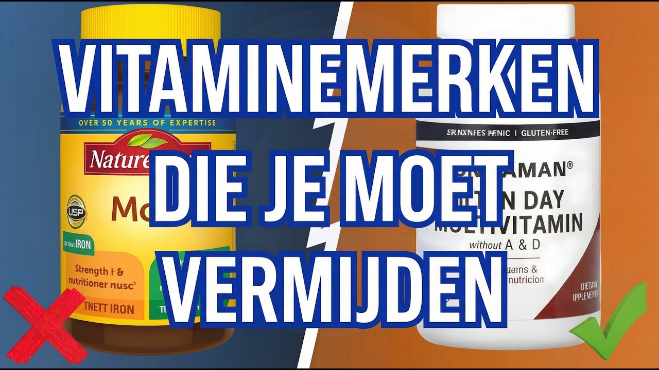 7 Vitaminenmerken Die Je MOET Vermijden Tegen Elke Prijs! (En 2 Die Artsen Echt Aanbevelen)