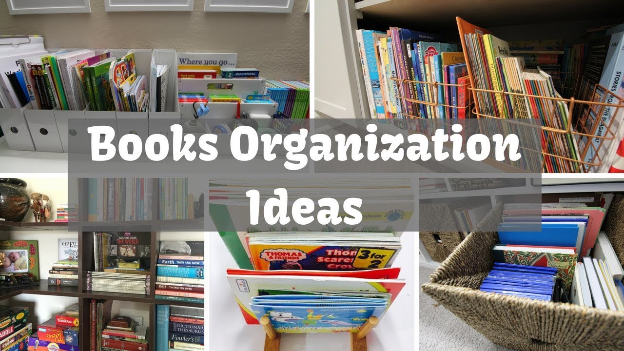 How to Organize and Arrange Books - 10 Practical Ideas