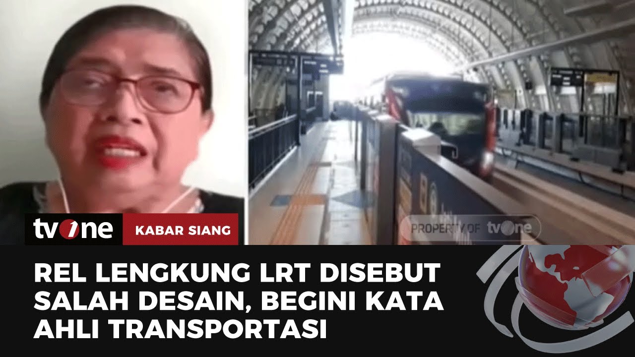 Jembatan Lengkung LRT Jabodebek Disebut Salah Desain | Kabar Siang tvOne