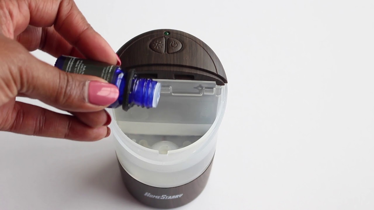 Homestarry USB Car Essential Oil Diffuser Air Refresher