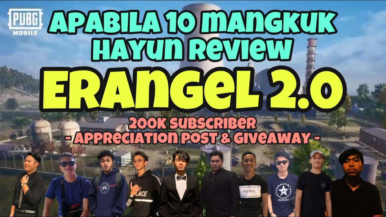 KISAH 10 MANGKUK HAYUN DI ERANGEL 2.0 ! | 200K SUBSCRIBER APPREACIATION POST AND GIVEAWAY !