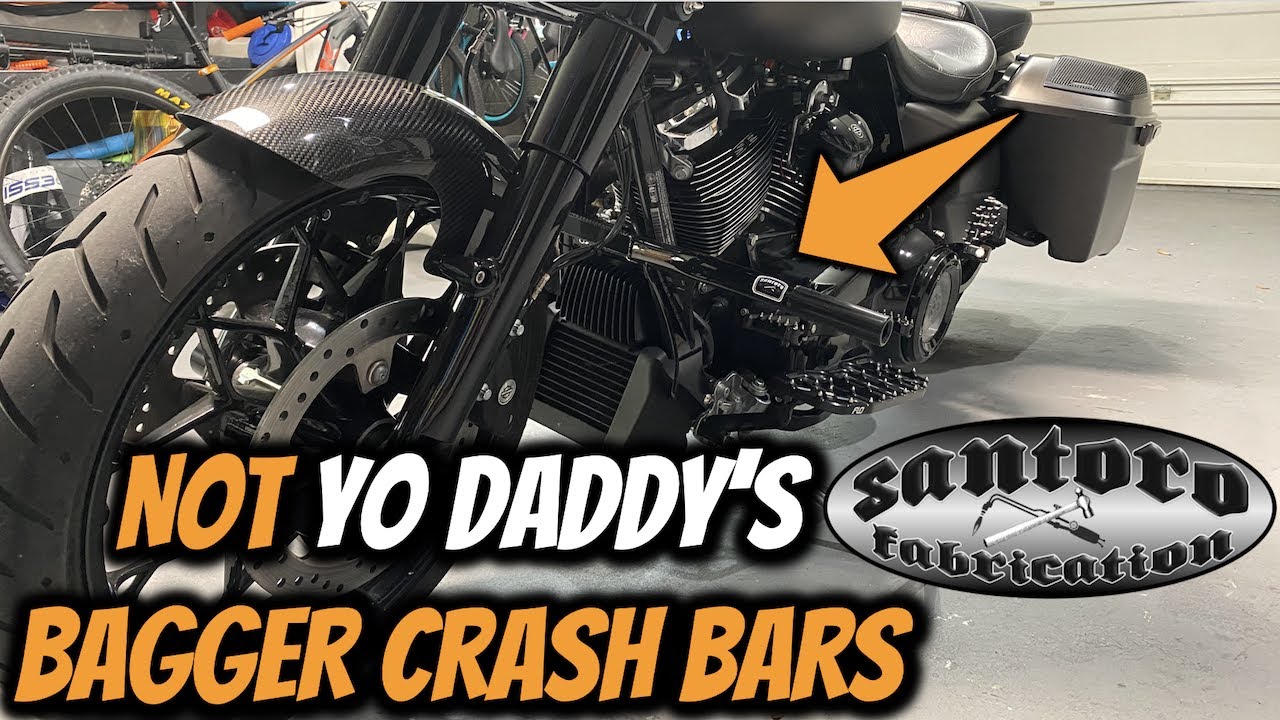 Santoro Fabworx NOT YO DADDY’S BAGGER CRASH BARS | Build Series | Part 13