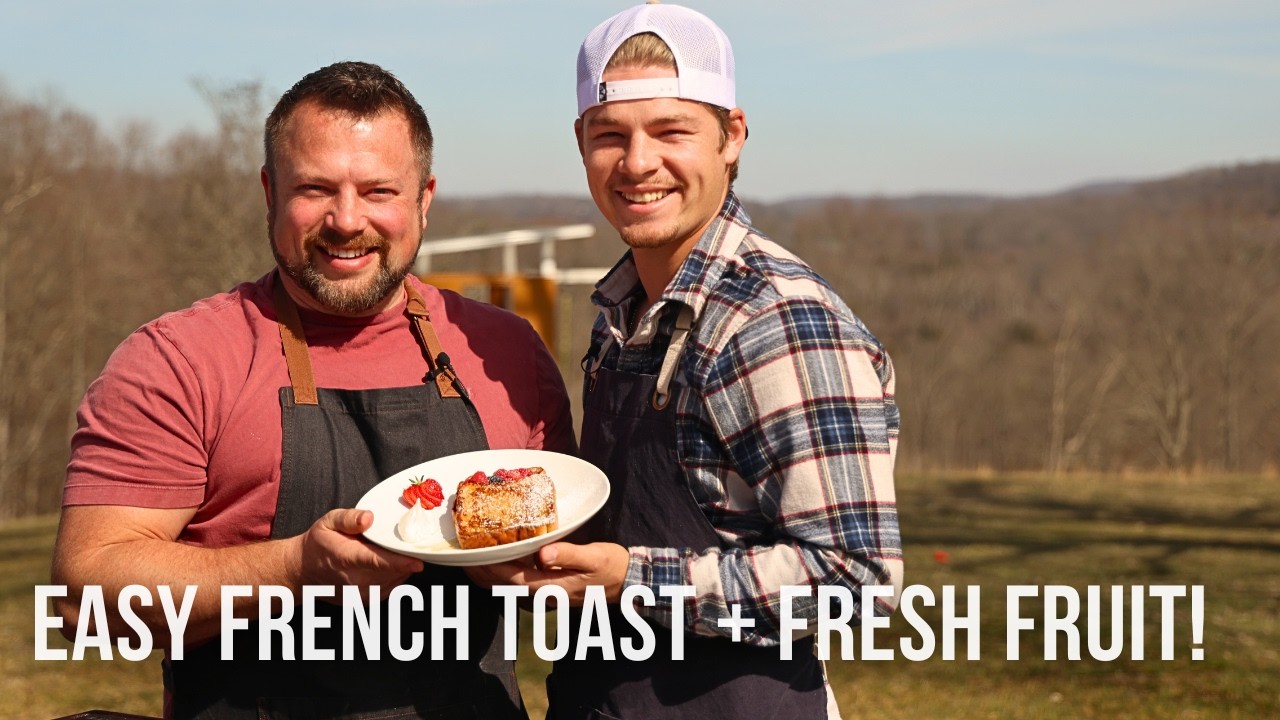 Easy French Toast with my brother Jackson Bates | Rich Custardy No-Fail Recipe!