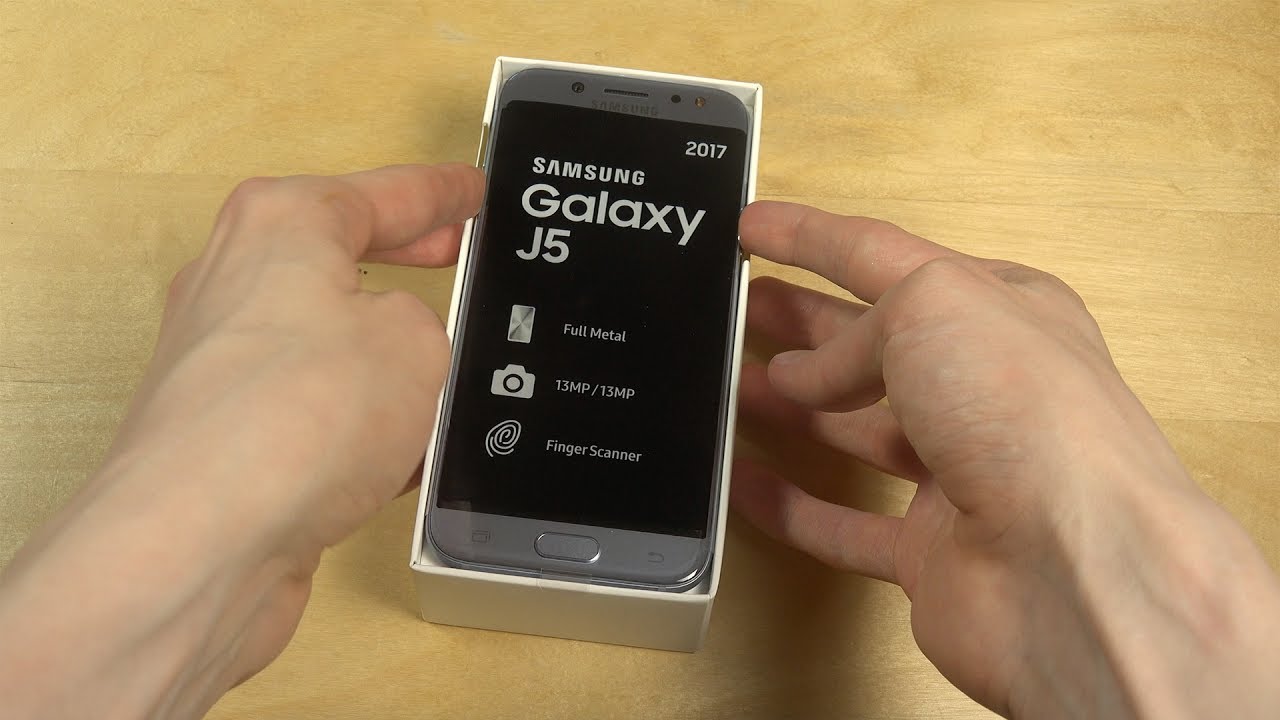 Samsung Galaxy J5 2017 — распаковка!