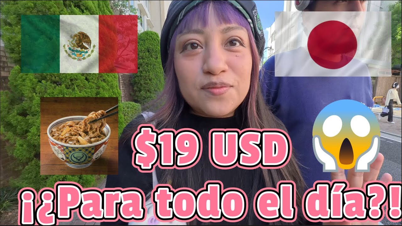 ¿Sobrevivir en JAPÓN con 19USD / 350MXN?