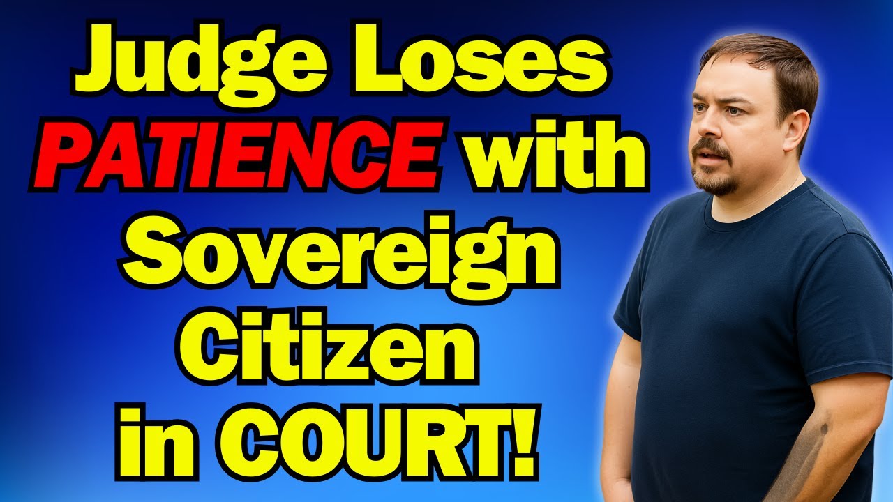Sovereign Citizen Nearly Held in Contempt During Jury Trial!
