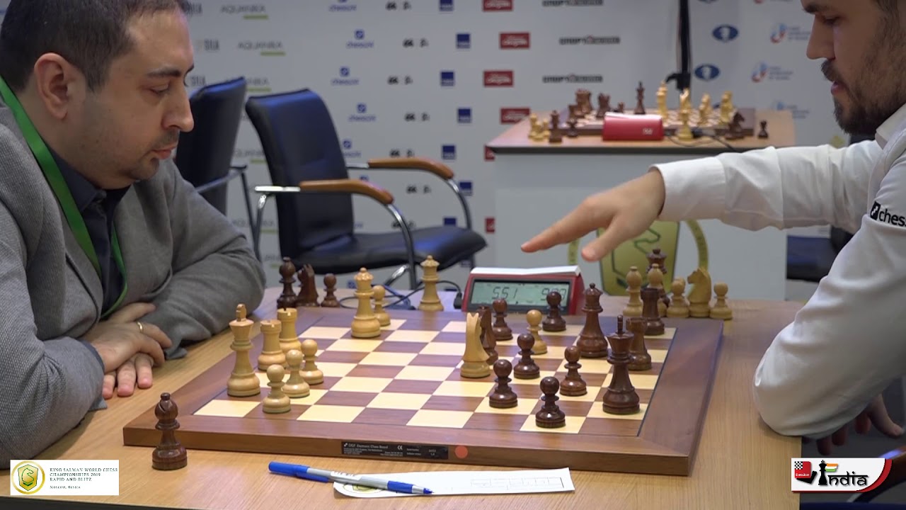 Magnus Carlsen's redemption | Alexander Zubov vs Magnus Carlsen | World Rapid 2019 Round 9