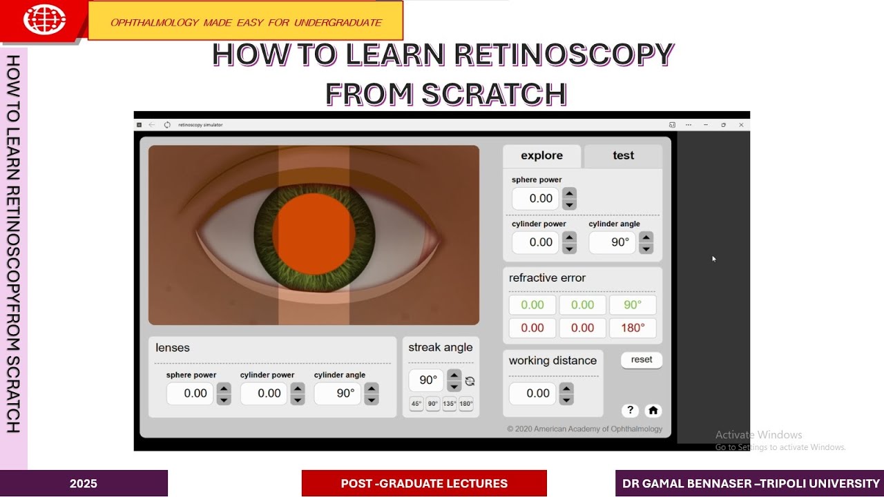 learn retinoscopy from scratch