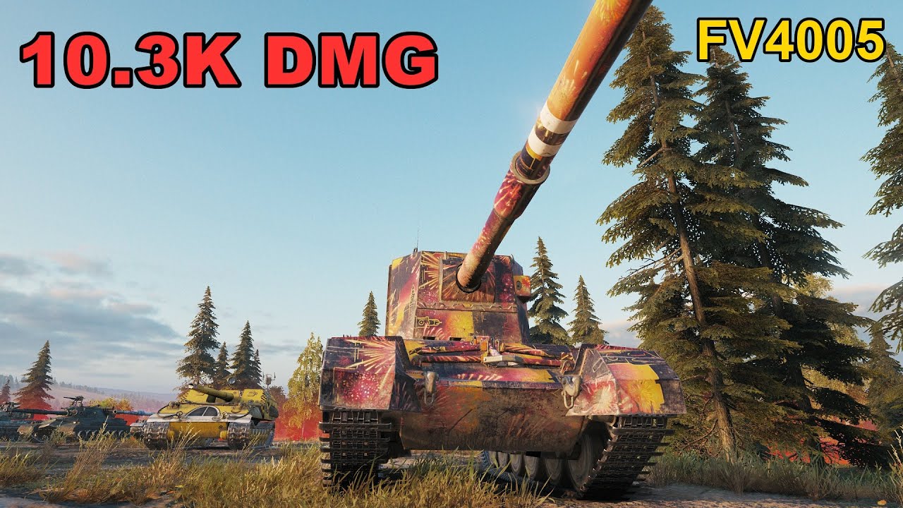 FV4005 - 10.3K Damage - Player: Matidoo - Map: Ensk Region - Server: EU | World of Tanks