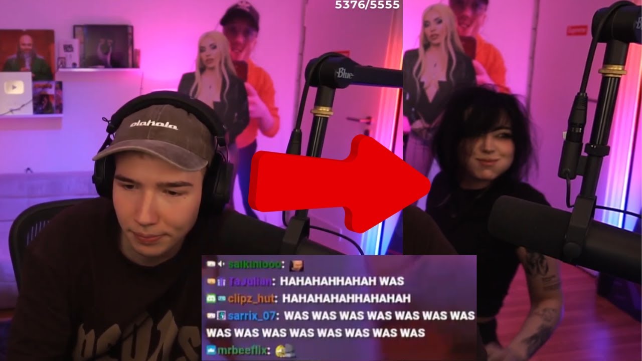 Laura kommt pl&ouml;tzlich unter Filow's Tisch hervor 😳...