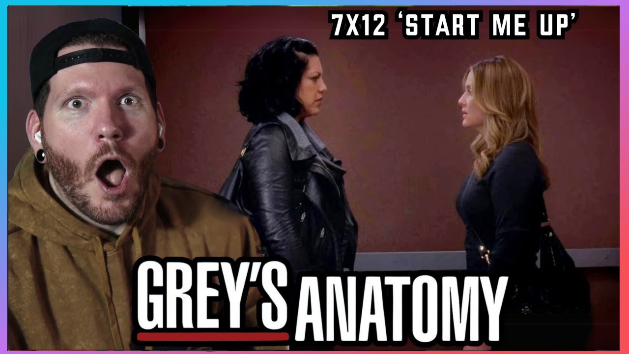 First time watching Grey's Anatomy REACTION 7x12 'Start Me Up'