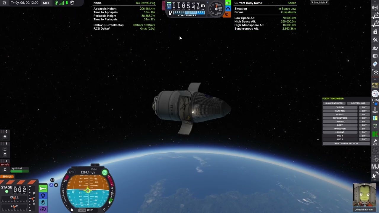 KSP &mdash; Как редактировать отчет KERBAL ENGINEER