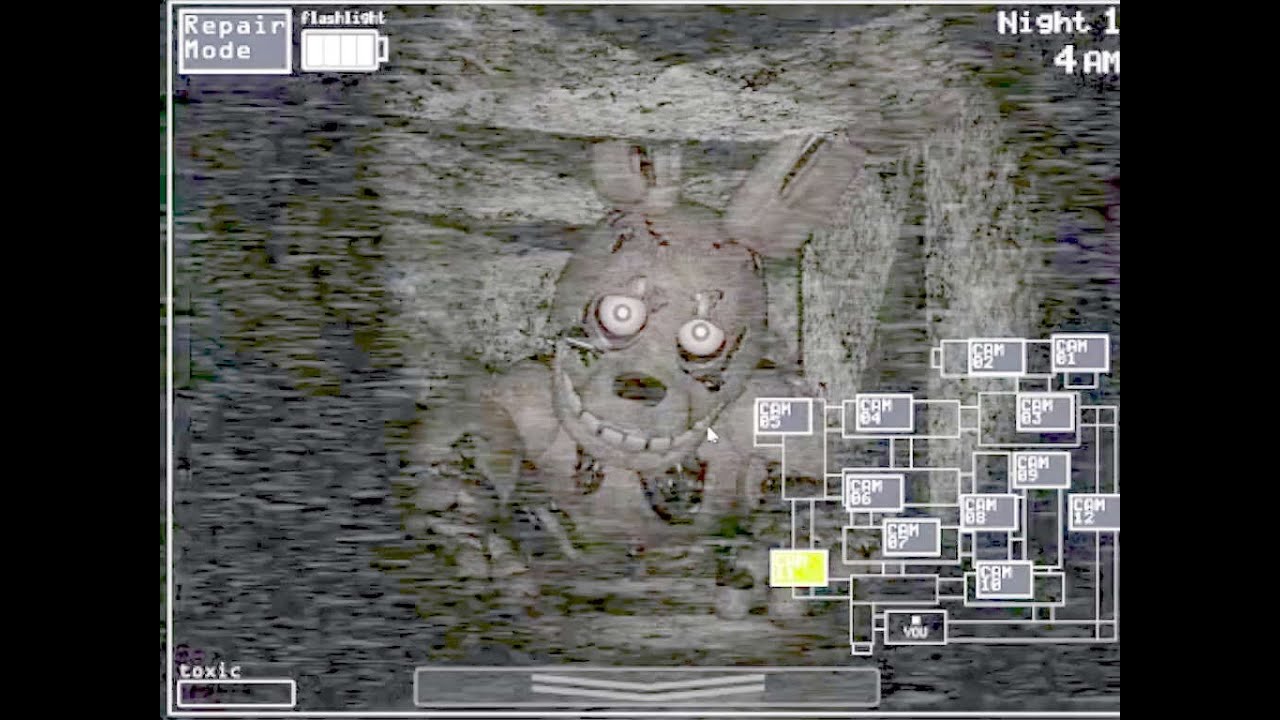 FNaF 3 Gamedoc Demo Footage
