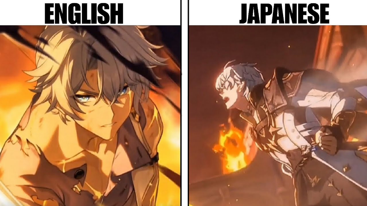 Phainon VA "Screamed in fear" in English and Japanese is different vibes | Honkai:Star Rail