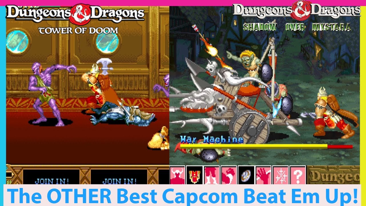 Capcom's OTHER Best Beat Em Up! Dungeons & Dragons on CPS II