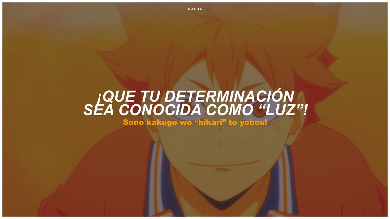 Haikyuu!! Season 3 OP. Full | Hikari Are - Sub. Español 『AMV』♡