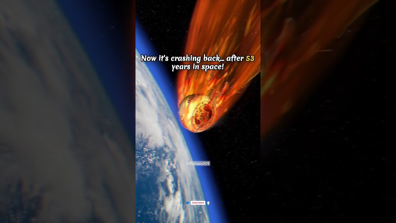 COSMOS 482: Crashing Back to Earth After Decades! #shorts #asteroid #space #spacenews #trending