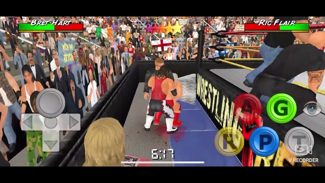 Bret “The Hitman” Hart vs “The Nature Boy” Ric Flair 1v1 Submission Match
