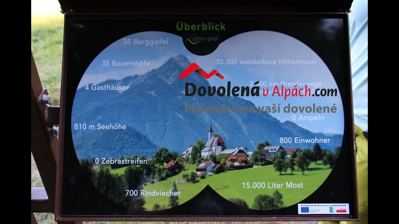Vyhlídka Stoderer Weitblick ve Vorderstoder │Dovolená v Alpách.com