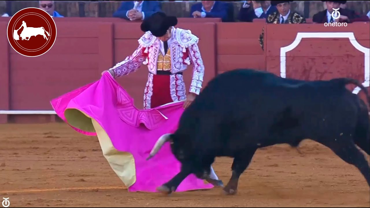 Morante de La Puebla, primer toro, Feria de San Miguel, Sevilla 29-09-2023