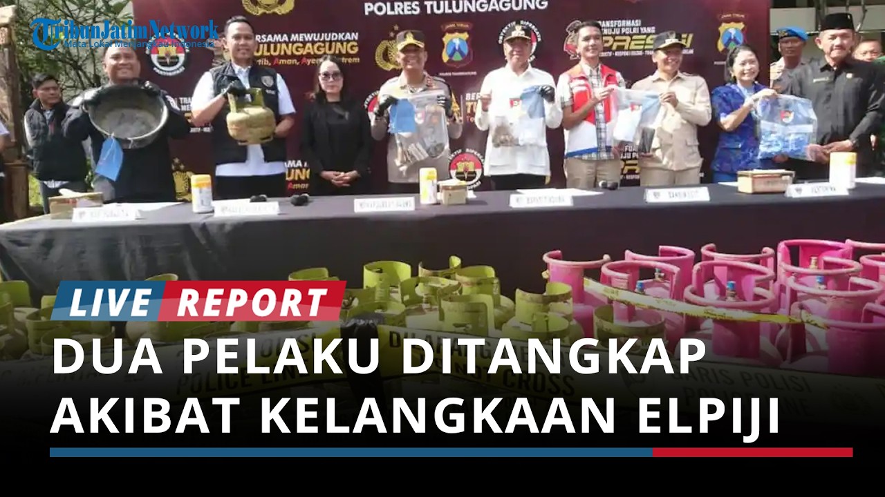 Kelangkaan Elpiji 3 Kg Diduga Akibat Penyuntikan ke Tabung 12 Kg, Dua Pelaku Ditangkap