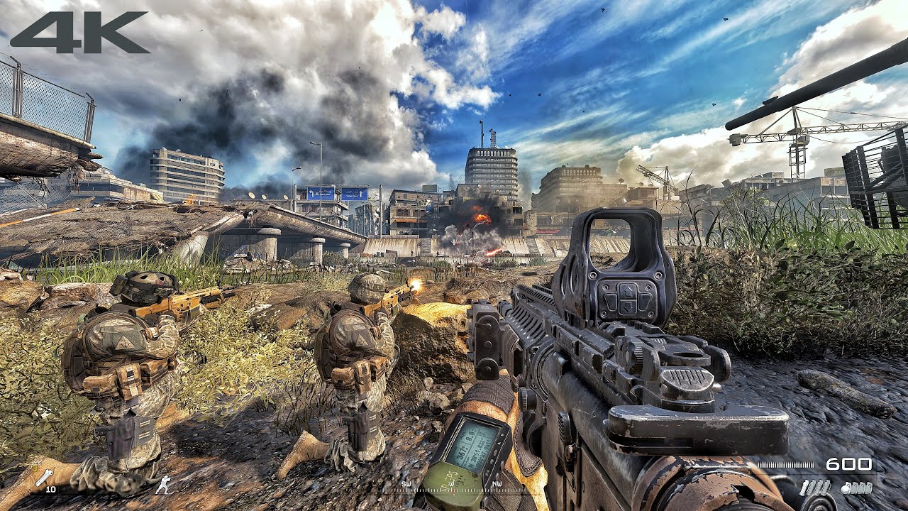 Afghanistan Red Zone : Raw UHD [ 4K 60FPS ] Call of Duty Modern Warfare 2 Remastered Gameplay
