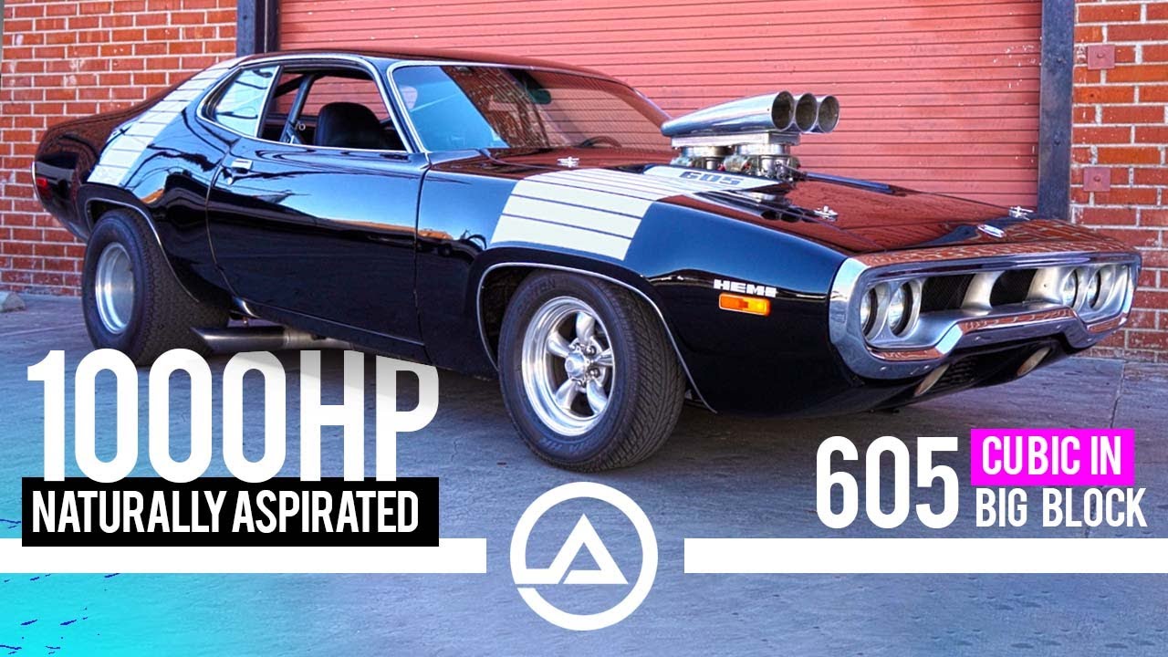 1,000HP All Motor Big Block Roadrunner | 605ci HEMI Mopar or No Car