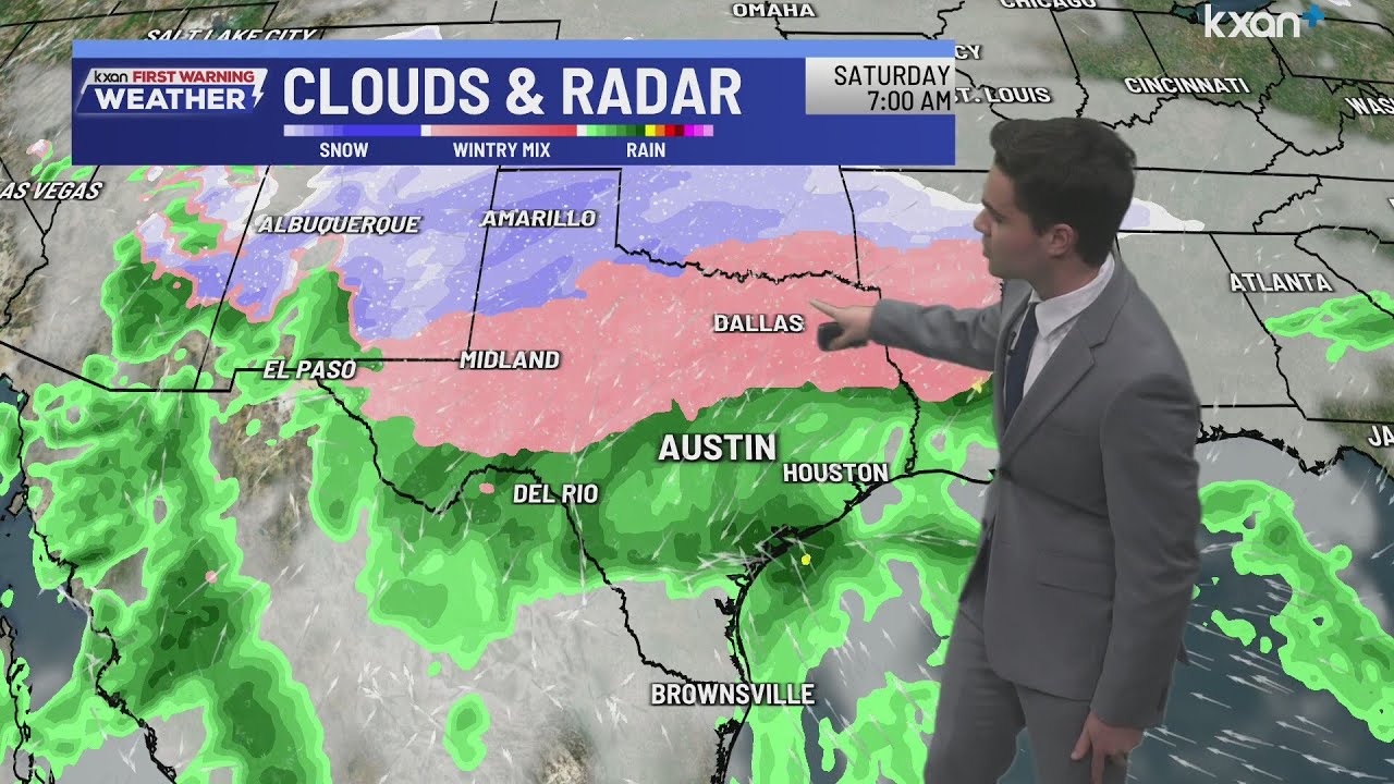 Near-freezing tonight, interesting setup this week | KXAN Weather Forecast (Jan. 18)