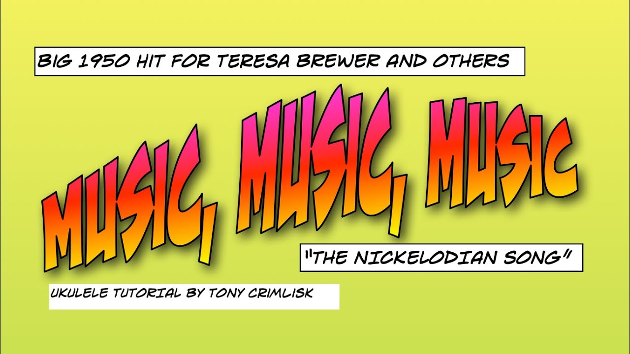 MUSIC, MUSIC, MUSIC - 1950 Hit for Teresa Brewer