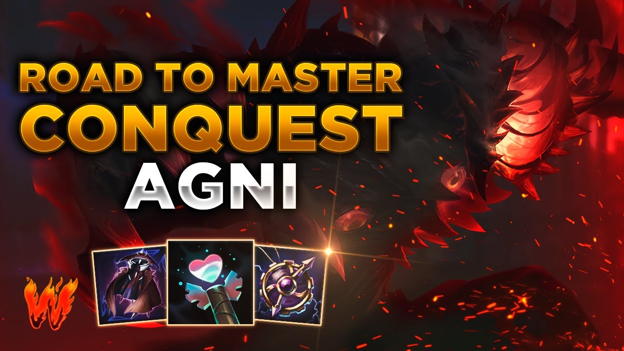 AGNI, AH QUE POR ESTO ME LO BANEABAN... - Warchi - Smite Road to Master Conquest S11