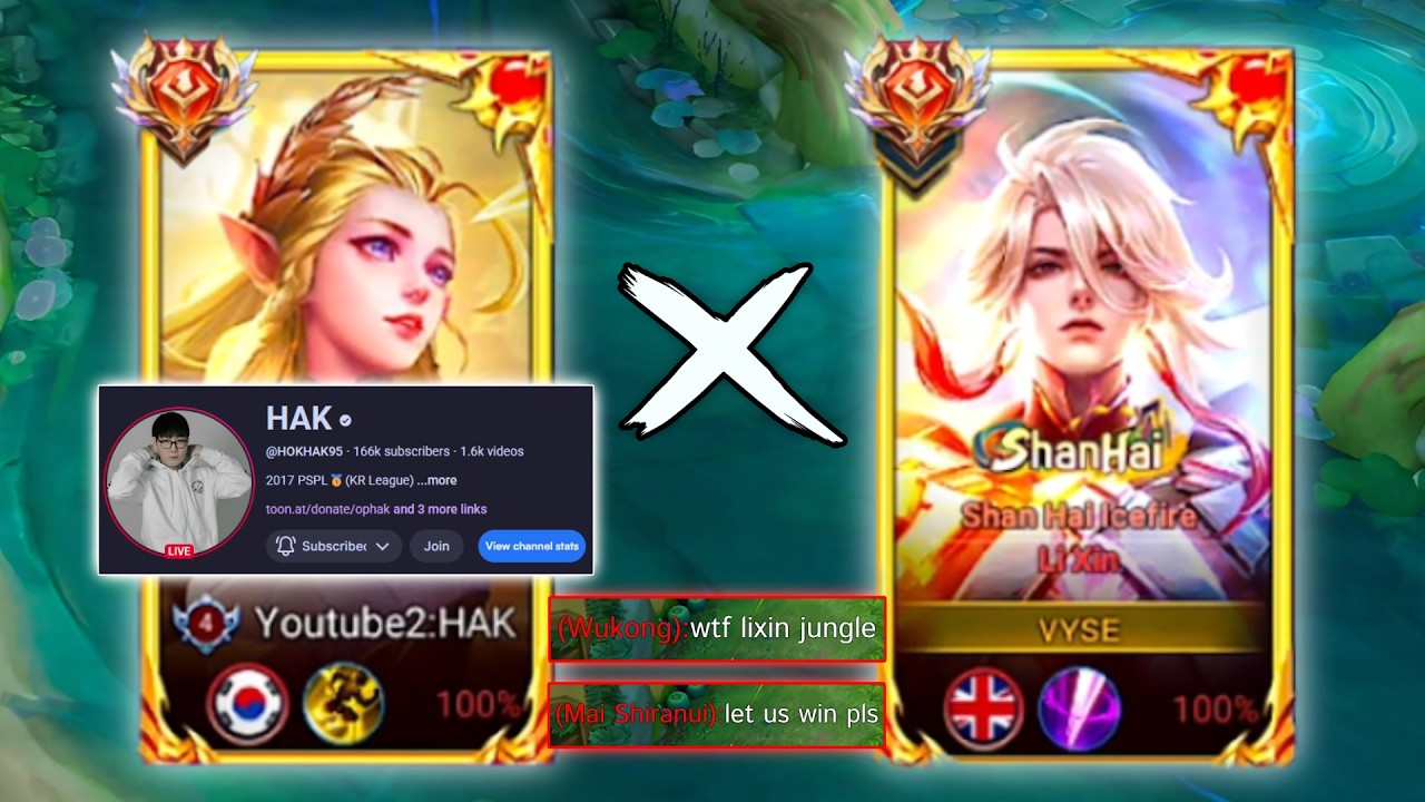 This Is What Happens When I Play With HAK😲 Total Ranked Domination! | Li Xin Build & Arcana 2026