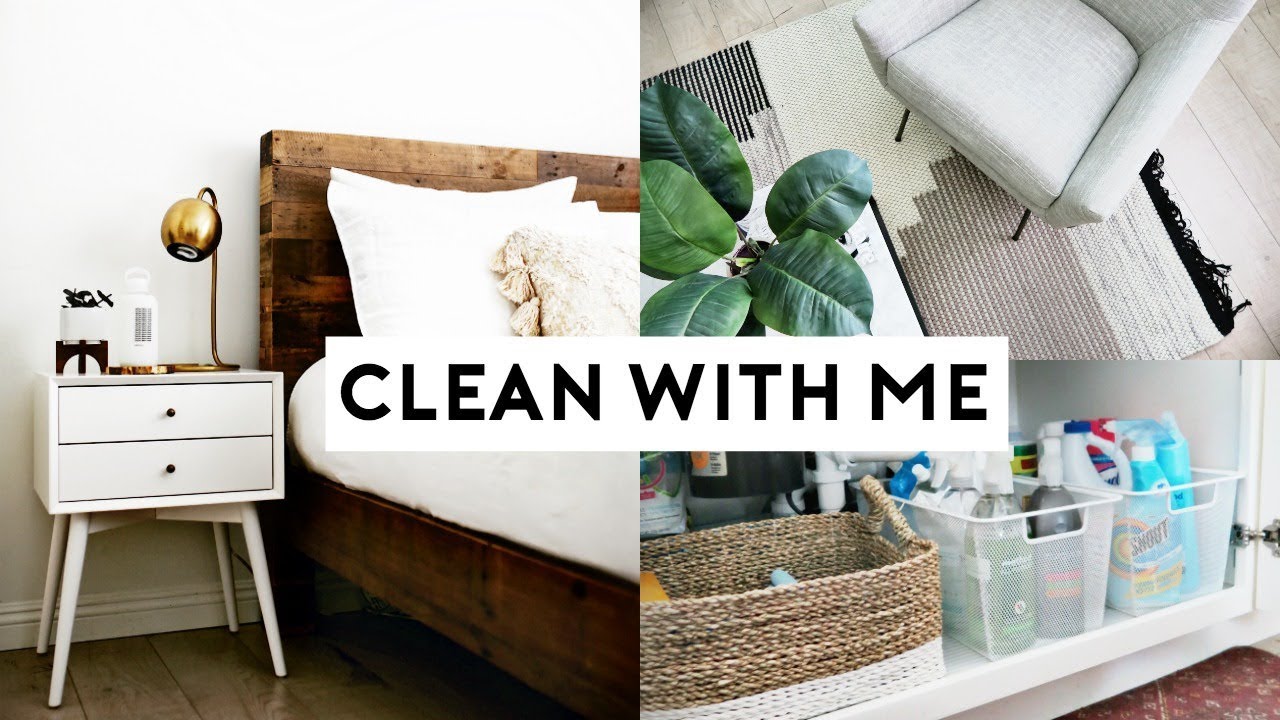 CLEAN WITH ME!  ORGANIZATION & CLEANING MOTIVATION 2018 | Nastazsa