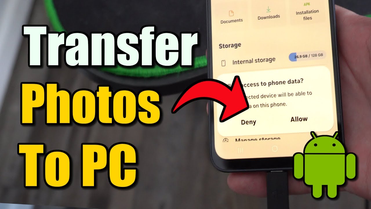 Как перенести фотографии с телефона Samsung на компьютер (простой способ)