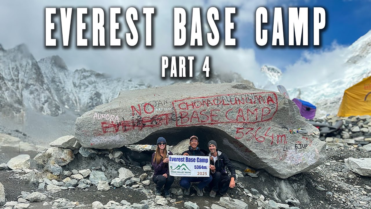 Everest Base Camp Trek (Part 4) | We finally made it to Base Camp and up Kalapatthar!