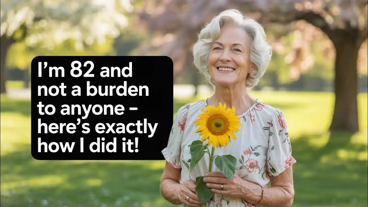 I&rsquo;m 82 and not a burden to anyone. 7 wise secrets for seniors to stay independent