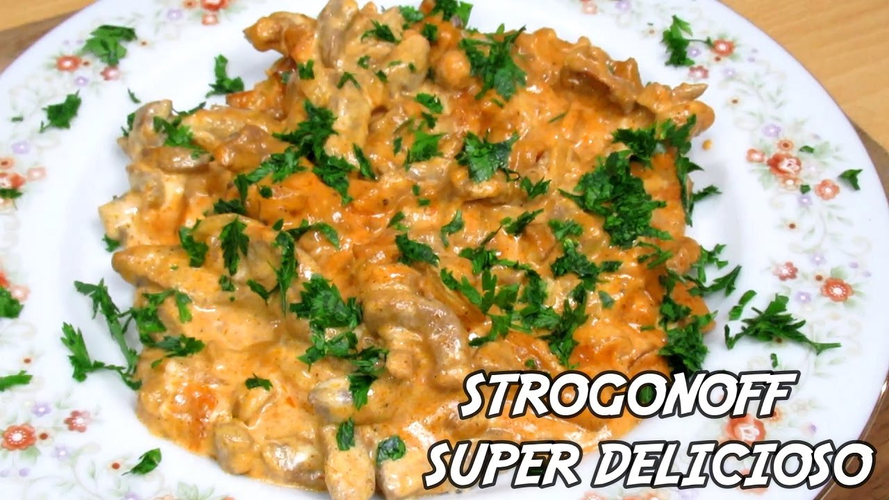 DELICIOSO STROGONOFF SUPER FACIL DE HACER - LA COCINA DE NESTOR